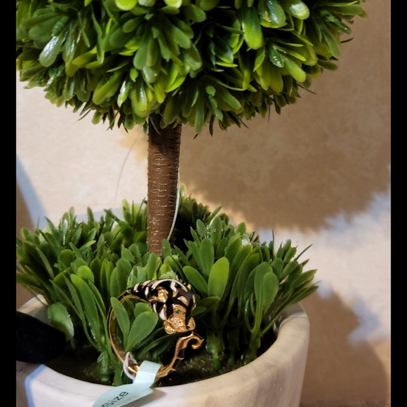 Blue Sage Sterling Silver Leopard Ring 7 - Picture 2 of 7